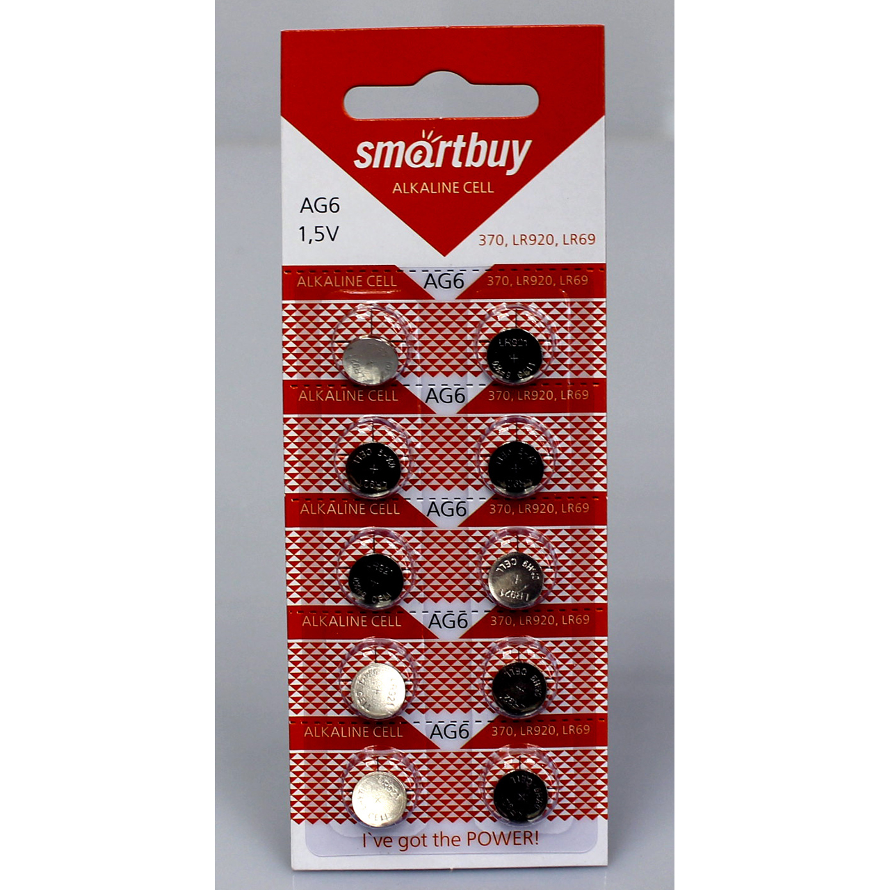 Батарейка SmartBuy AG6 370
