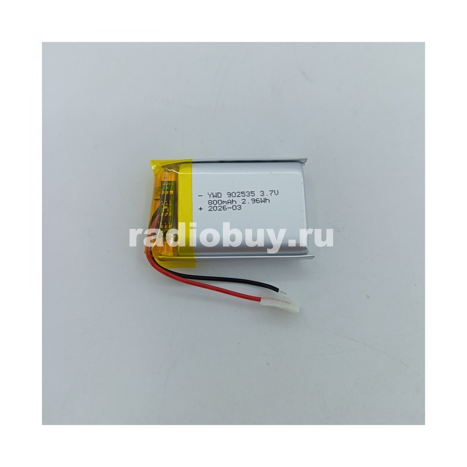 Аккумулятор 902535, 3,7V,800mAh, Li-pol