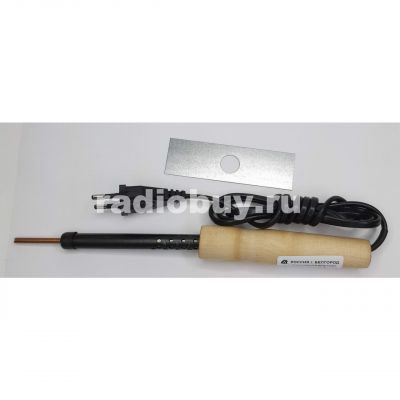 Паяльник 25W, 220V, ЭПЦН, деревянная ручка