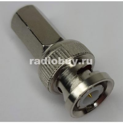 Разъём штекер BNC накрутка на RG-6