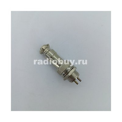 Разъём GX12, 2pin, комплект