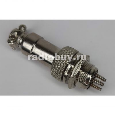 Разъём GX12, 5pin, комплект