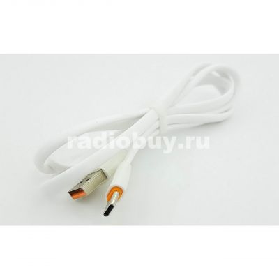 Дата-кабель USB - Type C, 1м, 2,1A SJ-CB-001 в коробке силикон