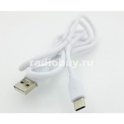 Дата-кабель USB - Type C, 1м, белый, DIINAMI