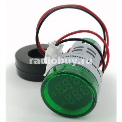 Вольтамперметр цифровой LED DMS-233, 20-500VAC, 0-100A