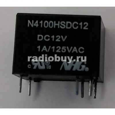 Реле N4100 CHS NHG, 12V, 6pin