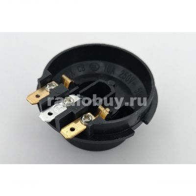 Контакты для электрочайника KCD-169D 220V круглый в подставку