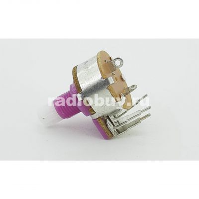 Резистор переменный 3pin, 500кОм, пластиковая ручка, для торшера