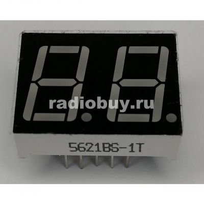 Индикатор LD-5261BS, красный, 14мм
