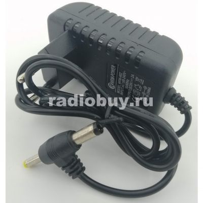 Блок питания стабилизированный импульсный 9V, 2,0А (шт 2,5х5,5мм и 1,7х4,0мм), корпус с вилкой