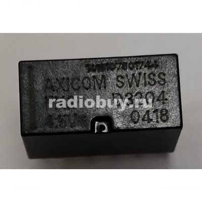 Реле сигнальное D3204 Axicom 4,5V, 31mА (2 пары по 2А) 15х7.3х11мм