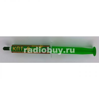 Паста теплопроводная КПТ-8, шприц 20г, Connector