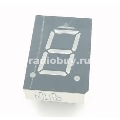 Индикатор 6011B6, красный 15х8мм