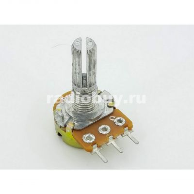 Резистор переменный 3pin, 1мОм