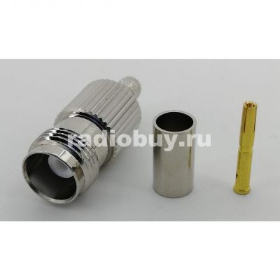 Разъём TNC мама обжимной RG-58