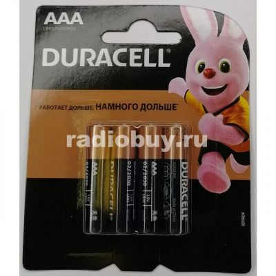 Батарейка DURACELL AAA (LR03)