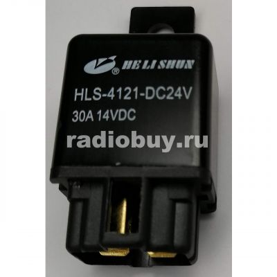 Реле HLS-4121-DC24V, 30A-1C, 27,7х23х29,3