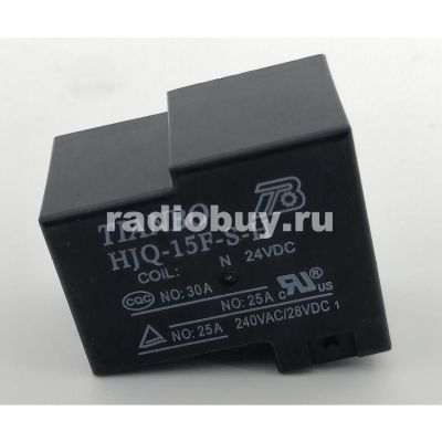 Реле HJQ-15F-S-H/HLS-T90, DC 24V, Tianbo