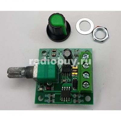 Модуль регулятор скорости мотора (ШИМ) DC 2-12V, 24W
