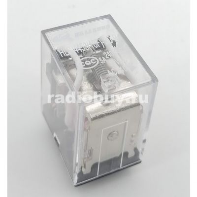 Реле HLS-4453 (18F)-2 (AC240V-5A-2C) 8к 27x22x35 контакты под колодку
