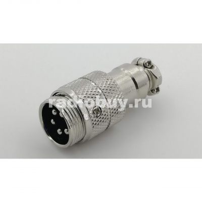 Разъём MIC16, 5pin, штекер на кабель, 7А,125V