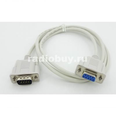Кабель COM(RS232) 9pin - COM(RS232) 9pin [вилка - розетка, 1.3м]