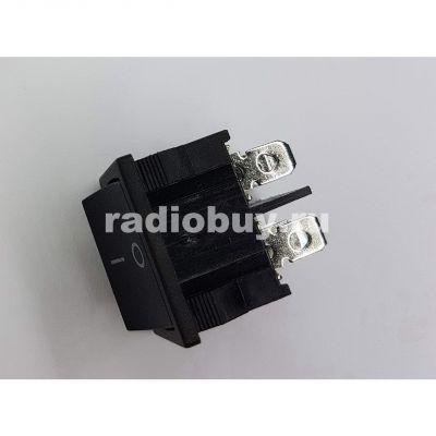 Минипереключатель MRS-202-5 (KCD1-202-6), черный (2on-off)