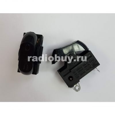Микропереключатель XW609D, чёрный (on-off)