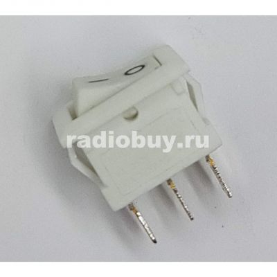 Микропереключатель SMRS-102-1C2 (KCD5-102), белый (on-on)