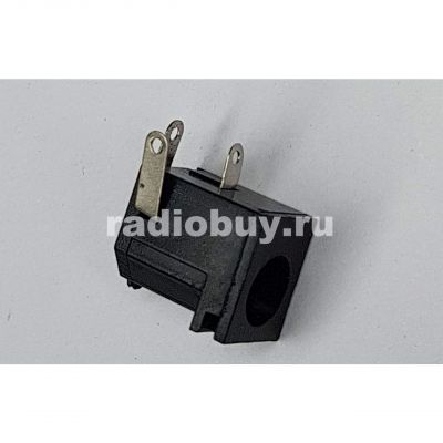 Гнездо 2,5x5,5, на плату 9x11мм, 3pin