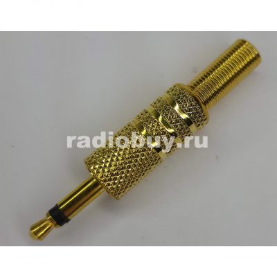 Джек 3,5 моно, металл, GOLD