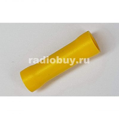 Наконечник соединительный изолированный желтый (BV5,5), 26мм*4-6мм.кв