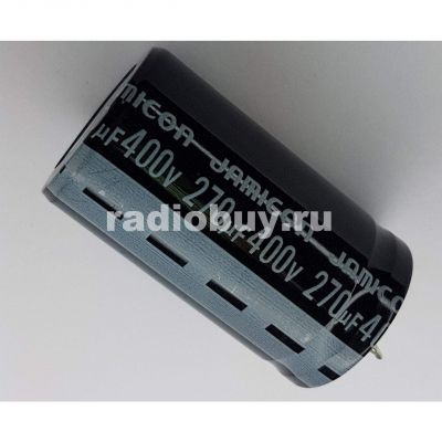 270mf x 400V, (25x45), 85°, Jamicon