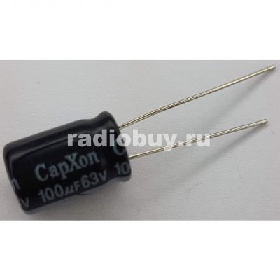 100mf x 63V, (8х11,5), 105°, CapХon