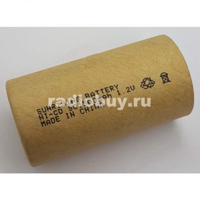 Аккумулятор Sunrising Ni-Cd SC, 1500mAh, 10C