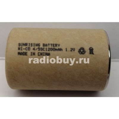 Аккумулятор Sunrising Ni-Cd 4/5SC, 1200mAh, 10C
