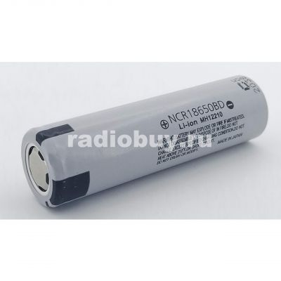 Аккумулятор Panasonic NCR18650B, 3.7V 3200mAh, Li-ion, без защиты, до 10A