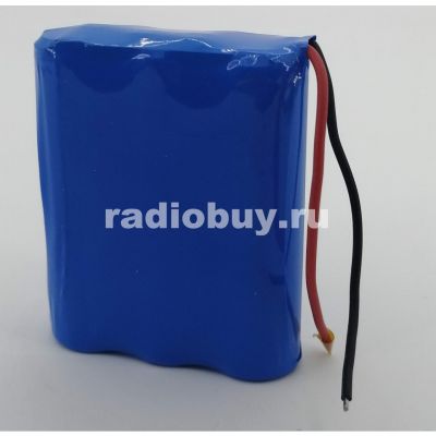 Аккумуляторная батарея 3x18650, 11.1V, 2000mAh, Li-ion, с защитой