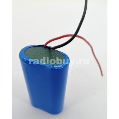 Аккумуляторная батарея 2x18650, 7.4V, 2000mAh, Li-ion