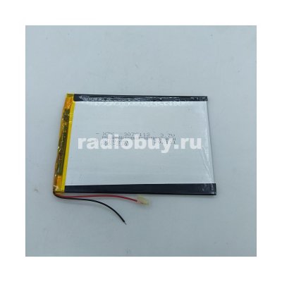 Аккумулятор 3075112, 3,7V, 3000mAh, Li-pol