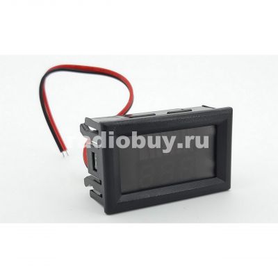 Индикатор заряда универсальный, 12-60V, 48x29x22мм