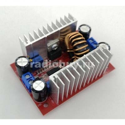 Модуль DC-DC повышающий вход 8,5-50V выход 10-60V с регулятором тока до 15А, 400W