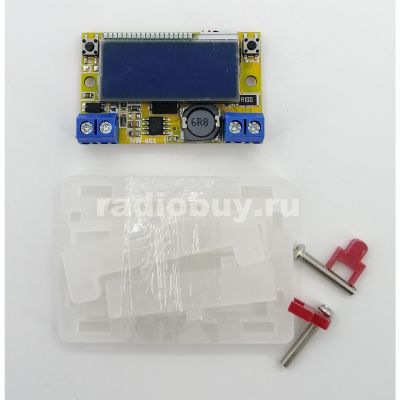Модуль DC-DC понижающий вход 5.0-23V выход 0 В-16,5V с регулировкой до 3А XL4015