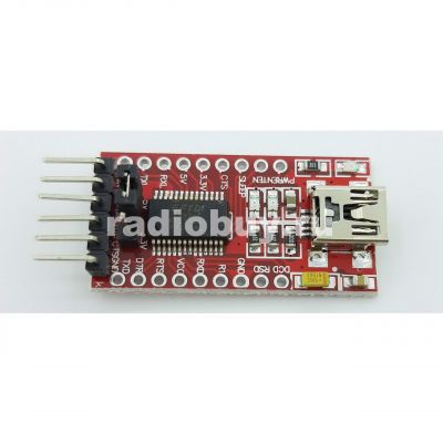 Преобразователь USB — UART на FT232RL, miniUSB, 6pin