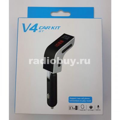 FM-модулятор V4 Car Kit BT