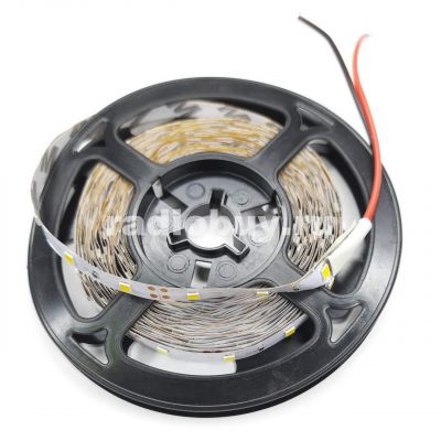 Светодиодная лента 1м, 60SMD 2835, белый теплый, 12V