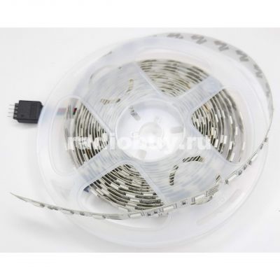 Светодиодная лента 1м, 60SMD 5050, RGB, 12V HUNTA