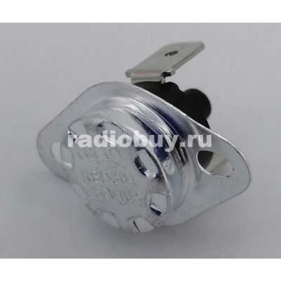 Термореле KSD301 110°C, 10A, 250V с кнопкой сброса