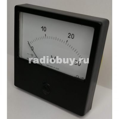 Вольтметр М42300, 0-30V, 1,5, 80x80