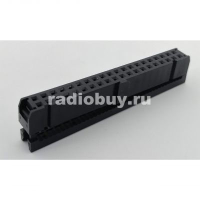 Гнездо IDC-40F на шлейф, шаг 2.54мм